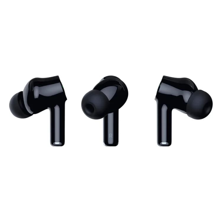 ایربادز گیمینگ ریزر مدل Razer Hammerhead V3 X HyperSpeed وایرلس مشکی — تصویر ۳