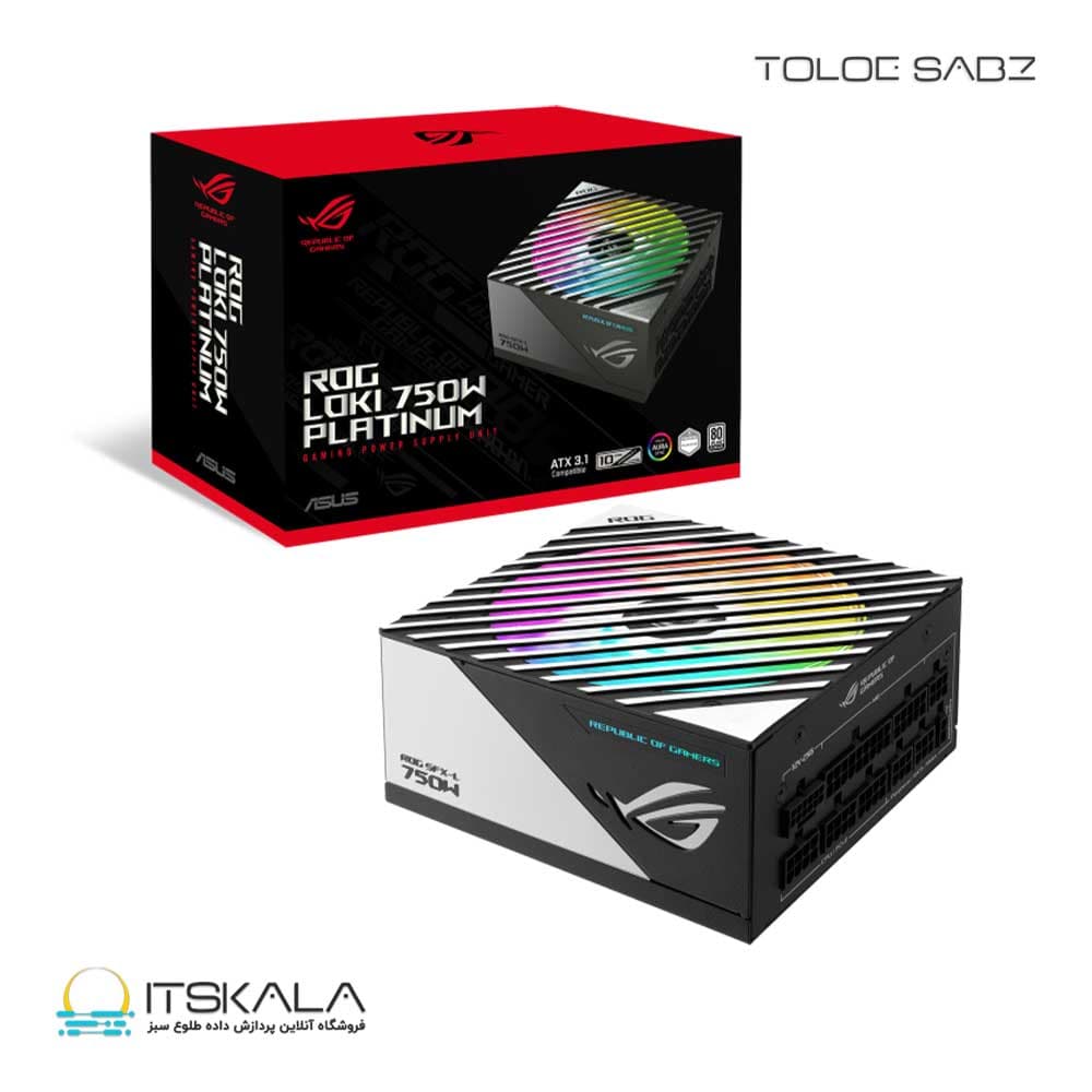 پاور 750 وات ایسوس ROG LOKI SFX-L Platinum