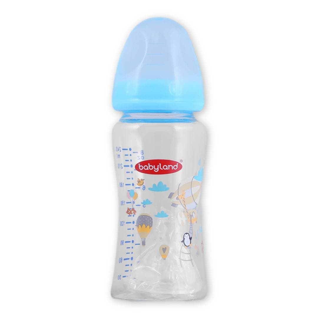 شیرخوری پیرکس کاور دار بیبی لند baby land کد 354 حجم 240 میل