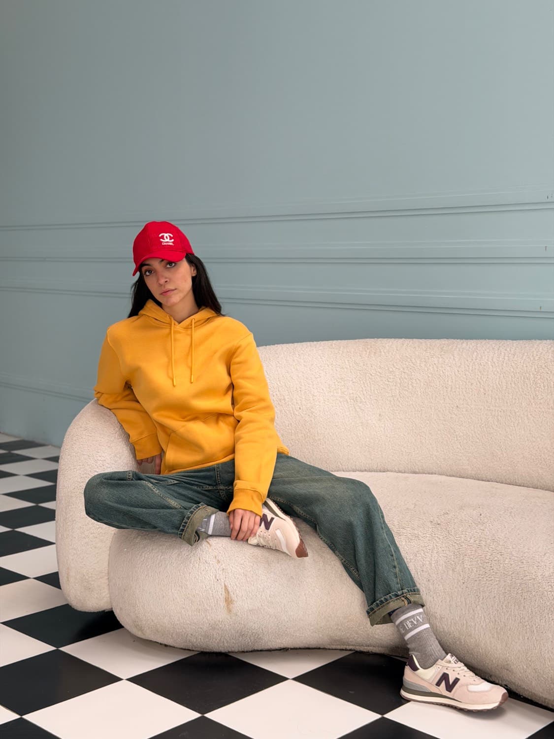 هودی اورجینال مکس خردلی/Original Max Hoodie — تصویر ۵