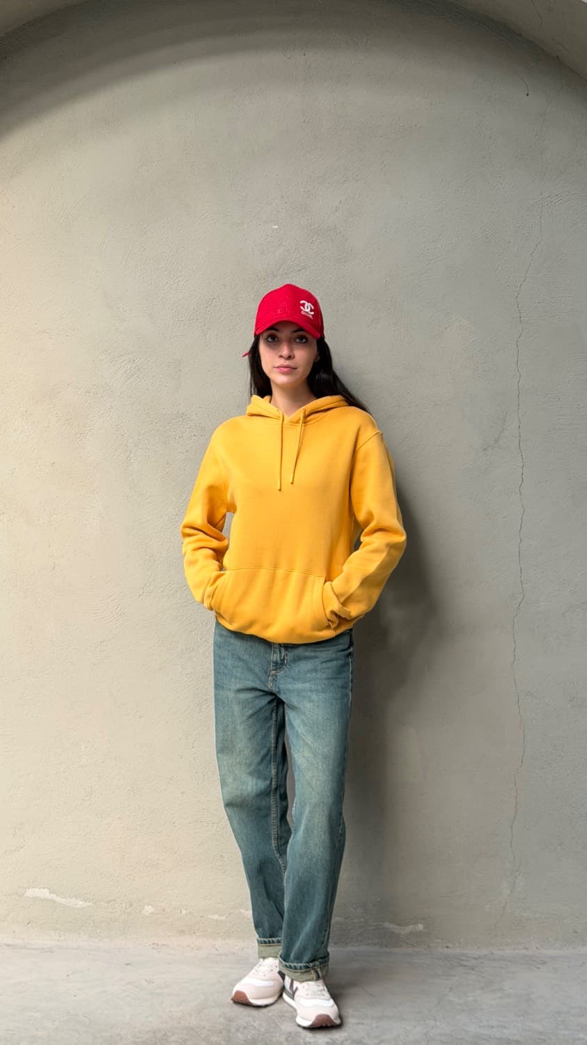 هودی اورجینال مکس خردلی/Original Max Hoodie