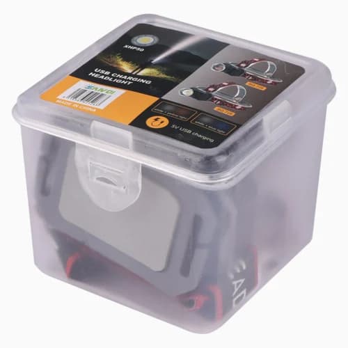 چراغ قوه پیشانی هدلایت شارژی X-Balog XHP50 BL-726 پک ضعیف — تصویر ۲