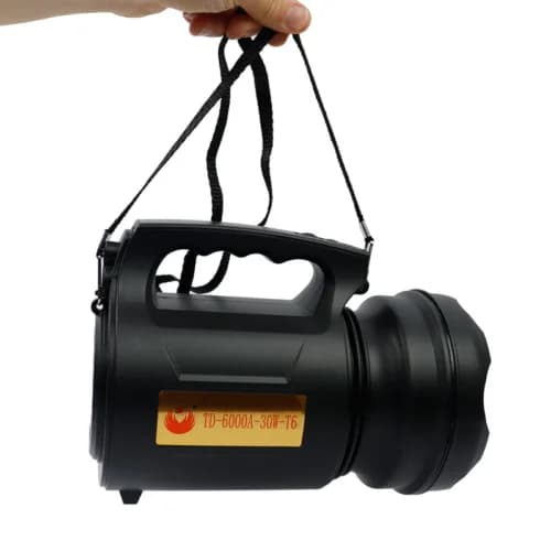 چراغ قوه شارژی TD-6000A-30W-T6 — تصویر ۵