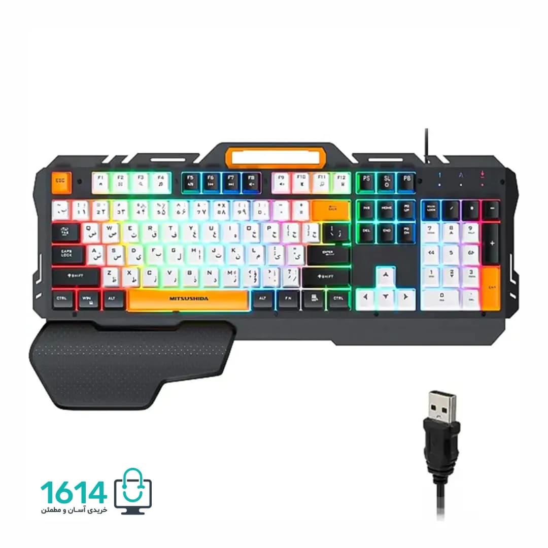 کیبورد سیمی گیمینگ iMICE مدل GK-700