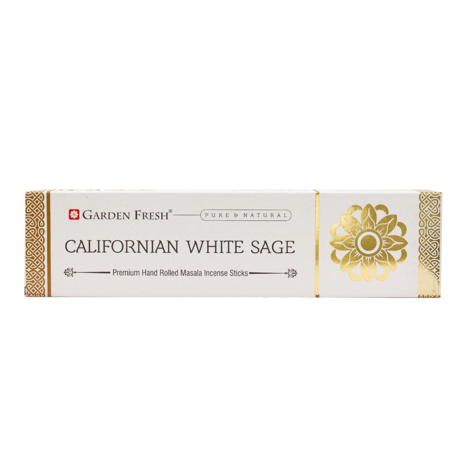 عود دست ساز هندی Californian White Sage برند Garden Fresh بسته 50 گرمی