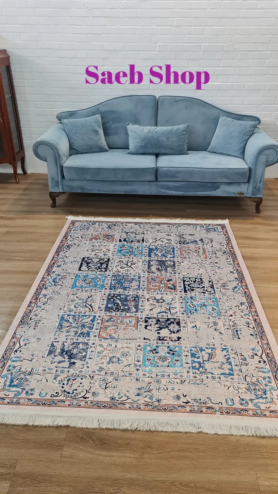 فرش خشتی پیتنه ای | فرش صائب | کد: U488