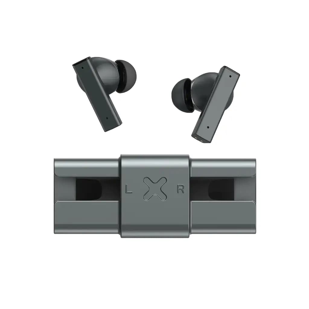 هندزفری بلوتوثی با قابلیت حذف نویز گرین لاین مدل Green ZINC Y Metal Earbuds TWS with ANC
