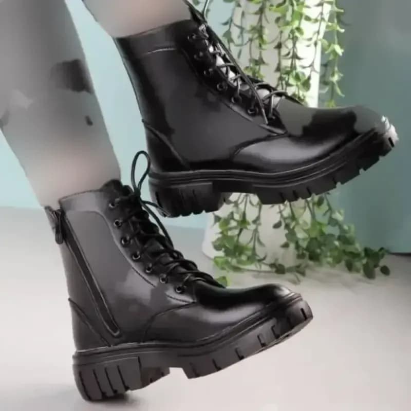 نیم بوت زنانه بندی بغل زیپ راحت و با کیفیت سایز 37 تا 40 — تصویر ۵