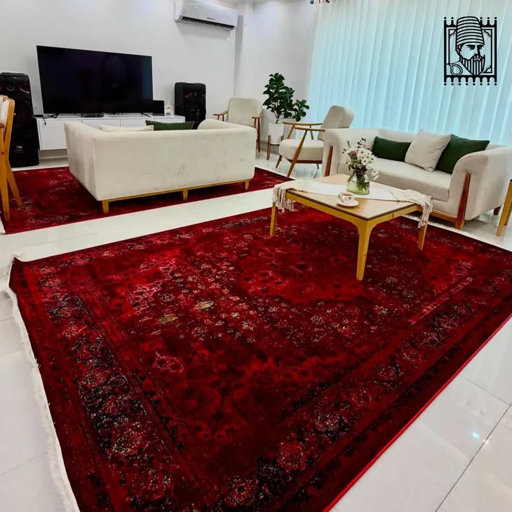 فرش فرح کد 1217 لاکی 1200 شانه