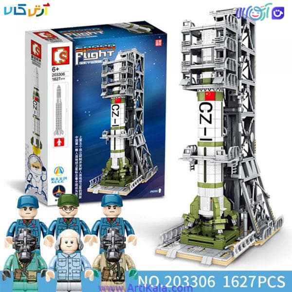 لگو سفینه فضایی مدل sembo block 203306
