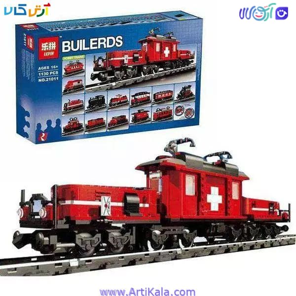 لگو 1115 قطعه قطار مدل lepin 21011