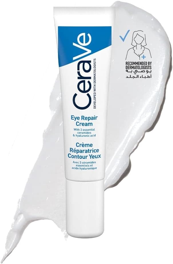 کرم دور چشم سراوی CeraVe Eye Repair برای کاهش تیرگی و پف زیر چشم