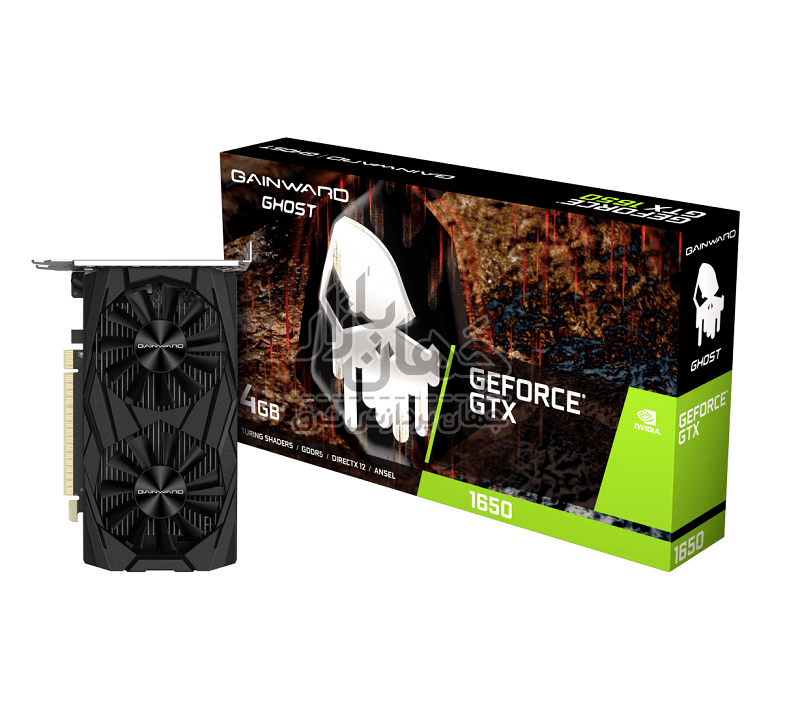 کارت گرافیک گینوارد GeForce GTX 1650 Ghost ظرفیت 4 گیگابایت