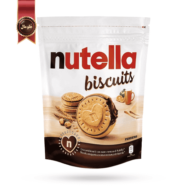 بیسکویت کرم شکلاتی نوتلا nutella وزن 276 گرم (اورجینال)
