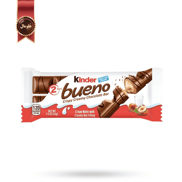 شکلات شیری کیندر بوینو kinder bueno وزن 43 گرم (اورجینال)