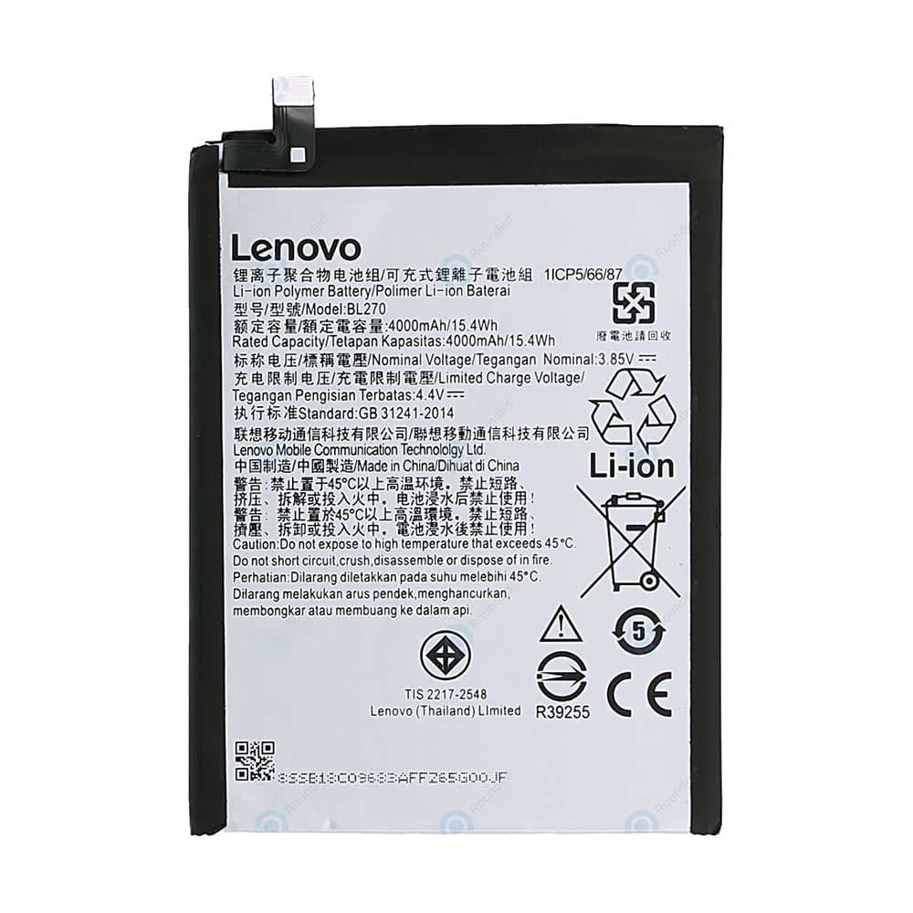 باتری اصلی گوشی لنوو Lenovo K6 Note مدل BL270