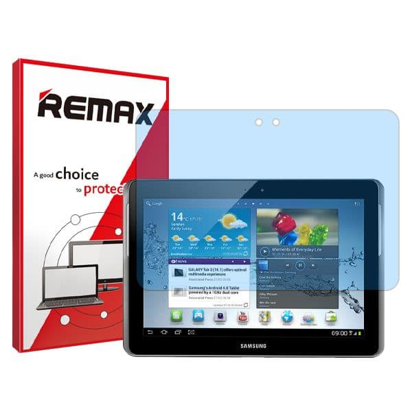 گلس تبلت سامسونگ Galaxy Tab 2 10.1 P5110 مدل نانو هیدروژل مات برند راک اسپیس — تصویر ۱۱