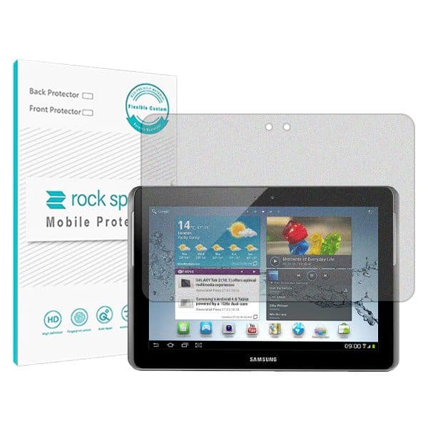 گلس تبلت سامسونگ Galaxy Tab 2 10.1 P5110 مدل نانو هیدروژل مات برند راک اسپیس