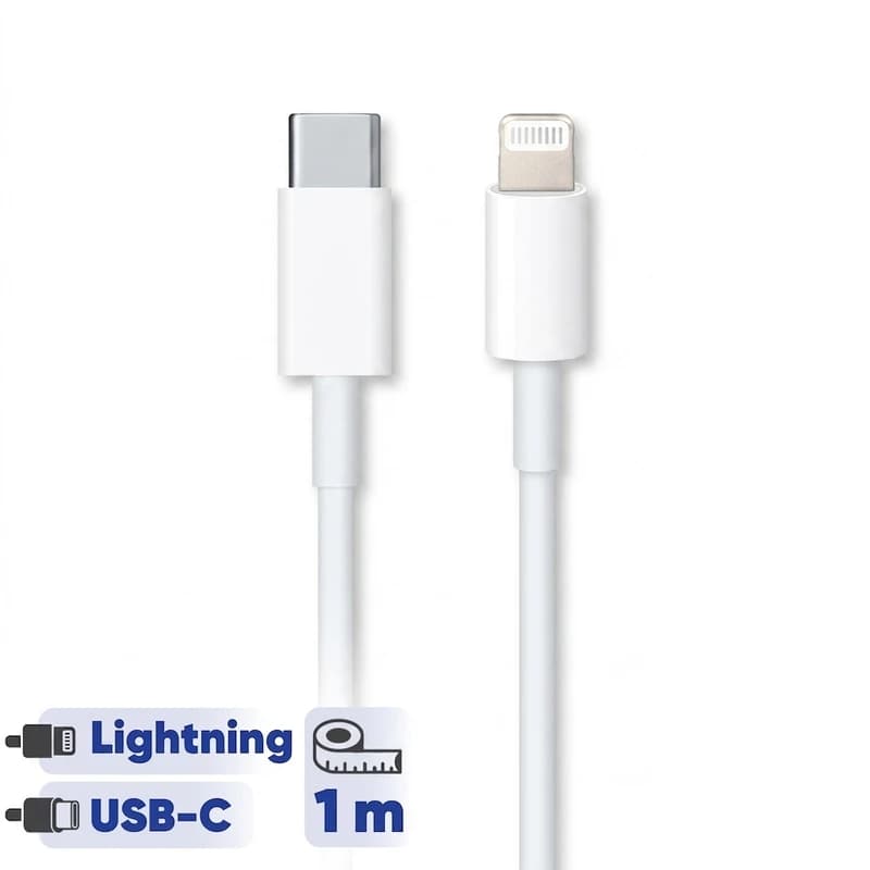 کابل تبدیل USB-C به لایتنینگ اپل APPLE اورجینال — تصویر ۲