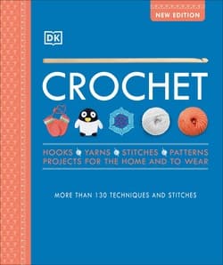 دانلود کتاب قلاب بافی؛ بیش از 130 تکنیک و کوک Crochet: Over 130 Techniques and Stitches 2020