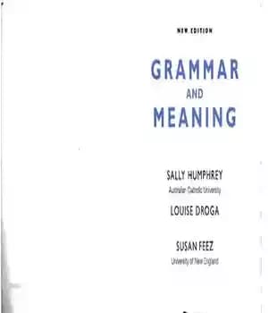 دانلود کتاب Grammar and meaning