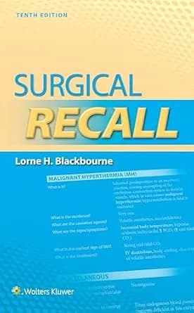 و دانلود نسخه کامل کتاب زبان اصلی Surgical Recall PDF | دانلود کتاب خارجی
