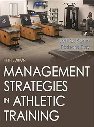 و دانلود نسخه کامل کتاب زبان اصلی Management Strategies in Athletic Training PDF | دانلود کتاب خارجی