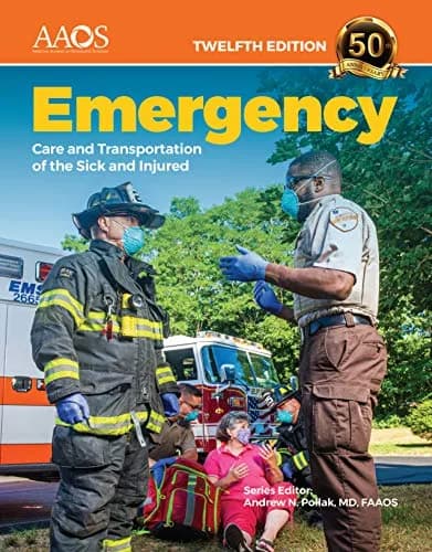 و دانلود نسخه کامل کتاب زبان اصلی Emergency Care and Transportation of the Sick and Injured Advantage Package 12th Edition PDF | دانلود کتاب خارجی