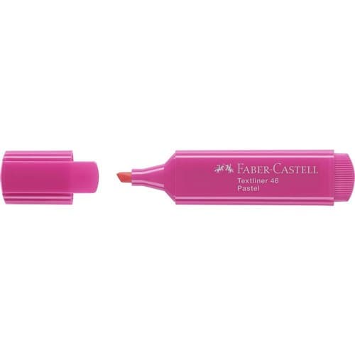 هایلایتر پاستلی صورتی فابر کاستل (Faber Castell)
