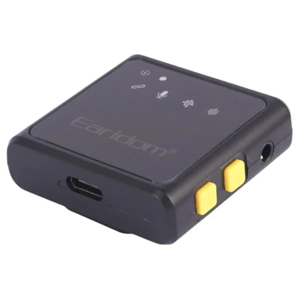 میکروفون یقه ای بی سیم دوتایی ارلدام ET-MC9L Lightning — تصویر ۶