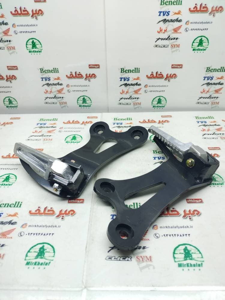 براکت جا پایه عقب موتور تریل فلات طرح ktm کی تی ام (جفتی)