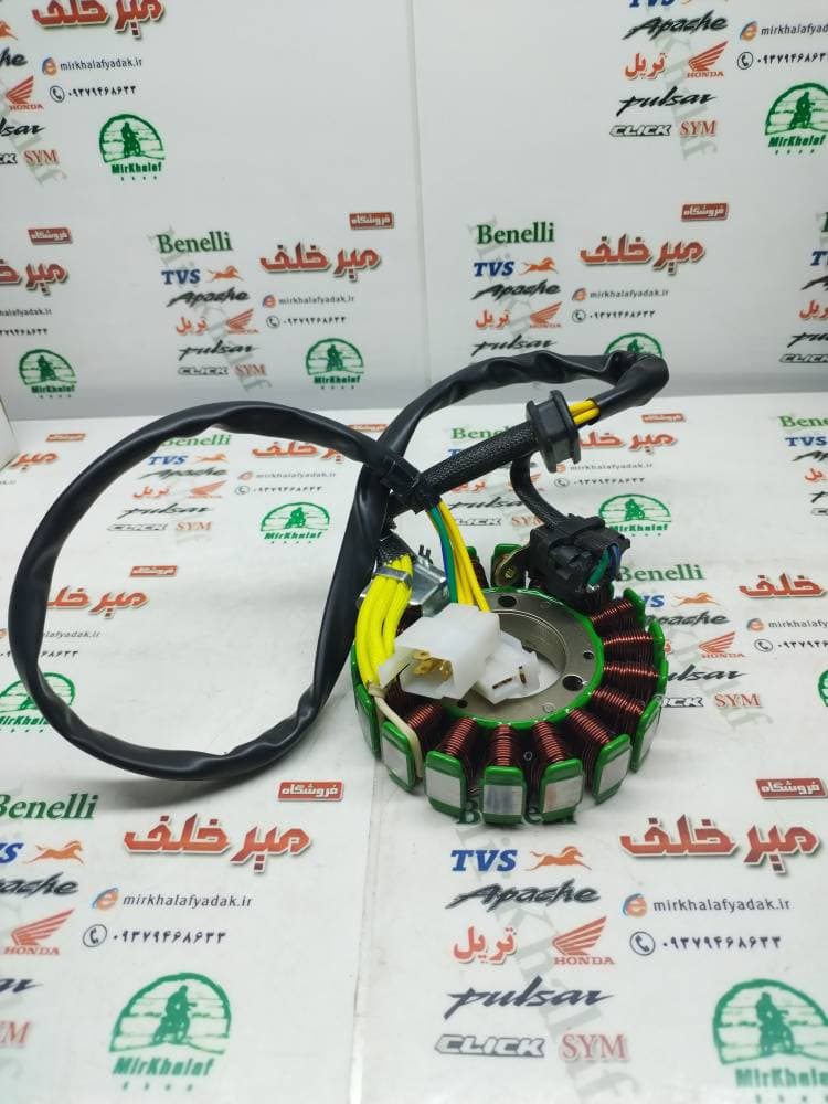 بوبین (دستگاه) سیم پیچی برق موتور تریل روان و بنلی 150 و 180 (18 بوبین)