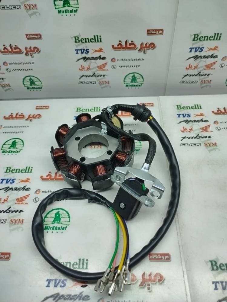 8 هشت بوبین (دستگاه) سیم پیچی برق روغنی موتور هوندا