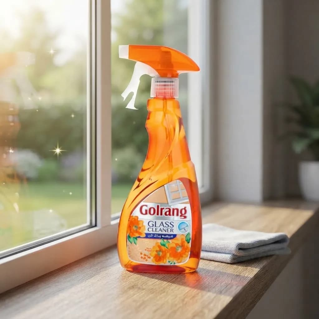 شیشه شوی گلرنگ 500 cc