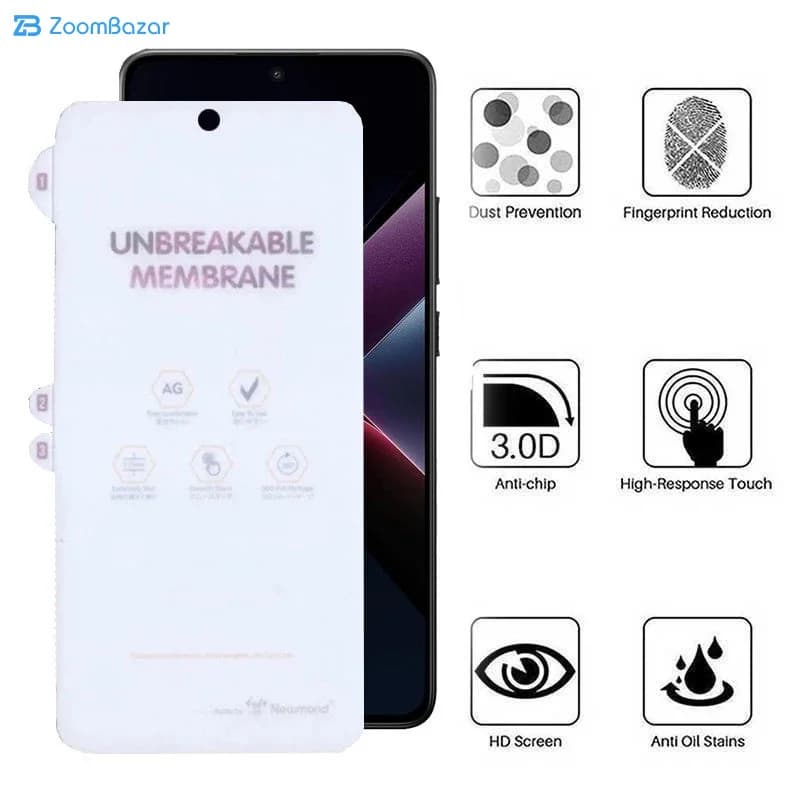 گلس مات اپیکوی مدل Hydrogel-Matte مناسب برای گوشی موبایل شیائومی Poco X7 Pro / X6 Pro / Redmi Note 14 / turbo 4 — تصویر ۵
