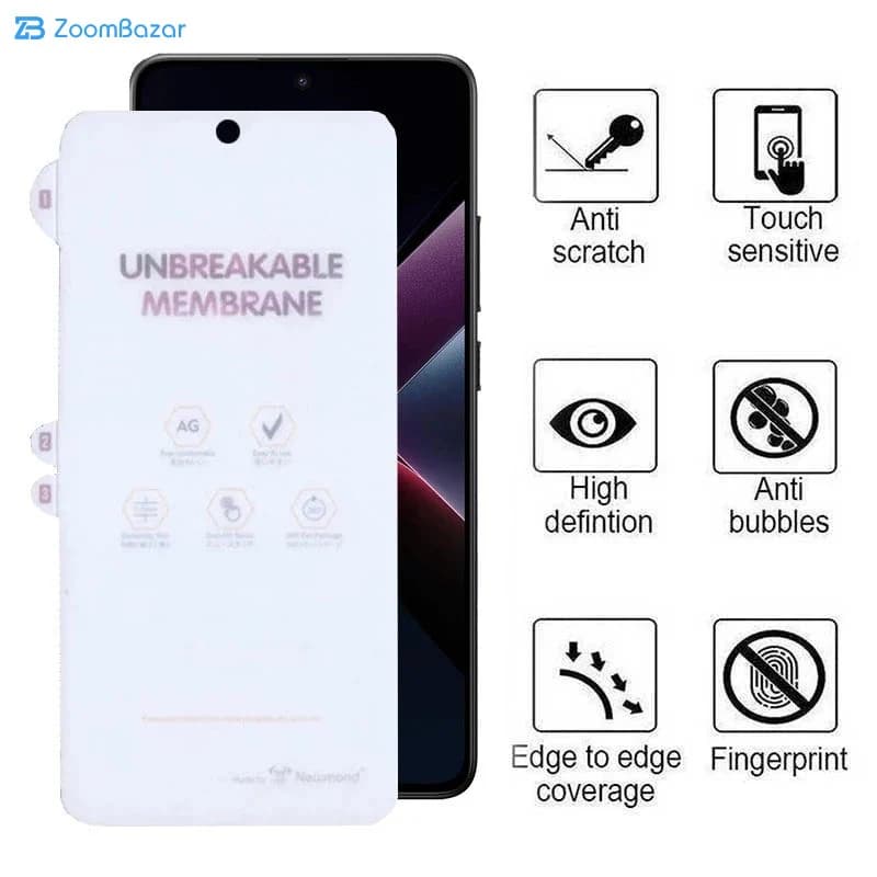 گلس مات اپیکوی مدل Hydrogel-Matte مناسب برای گوشی موبایل شیائومی Poco X7 Pro / X6 Pro / Redmi Note 14 / turbo 4 — تصویر ۴