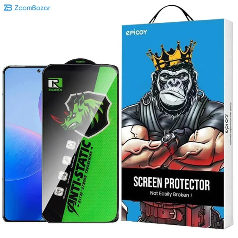 گلس اپیکوی مدل Rhino Robix مناسب برای گوشی موبایل شیائومی Redmi K70 / K70 Pro / K70E — تصویر ۲