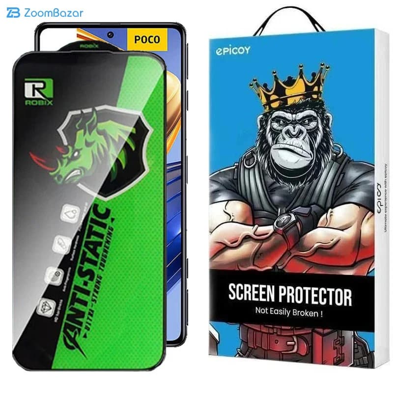 گلس اپیکوی مدل Rhino Robix مناسب برای گوشی موبایل شیائومی Poco F4 GT/ F3 GT/ F4/ F3 — تصویر ۲