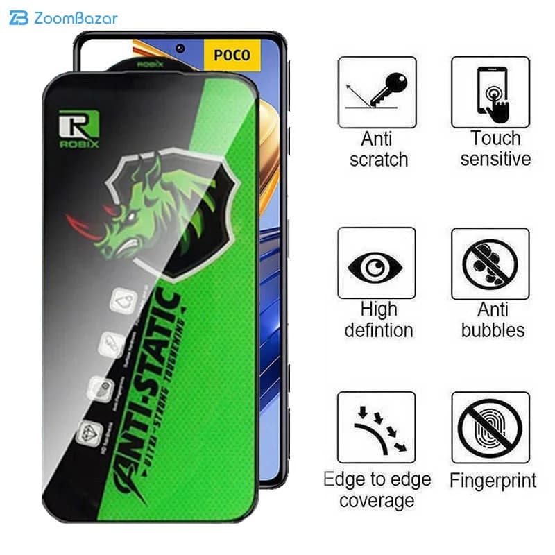 گلس اپیکوی مدل Rhino Robix مناسب برای گوشی موبایل شیائومی Poco F4 GT/ F3 GT/ F4/ F3 — تصویر ۴
