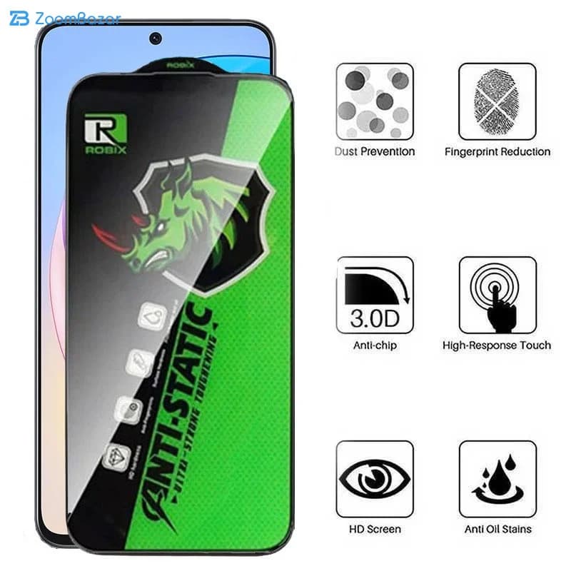 گلس اپیکوی مدل Rhino Robix مناسب برای گوشی موبایل آنر X8a/X8b/X8 4G/90 Lite/90 GT/10X Lite — تصویر ۵