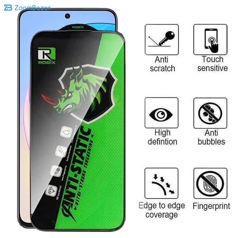 گلس اپیکوی مدل Rhino Robix مناسب برای گوشی موبایل آنر X8a/X8b/X8 4G/90 Lite/90 GT/10X Lite — تصویر ۳