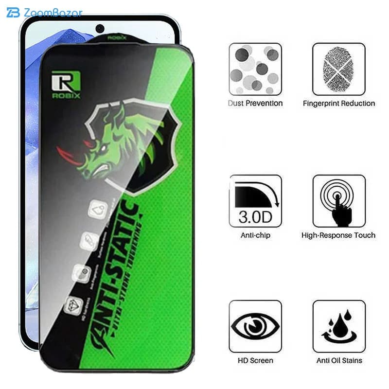 گلس اپیکوی مدل Rhino Robix مناسب برای گوشی موبایل سامسونگ Galaxy A55/A35/M35 — تصویر ۳