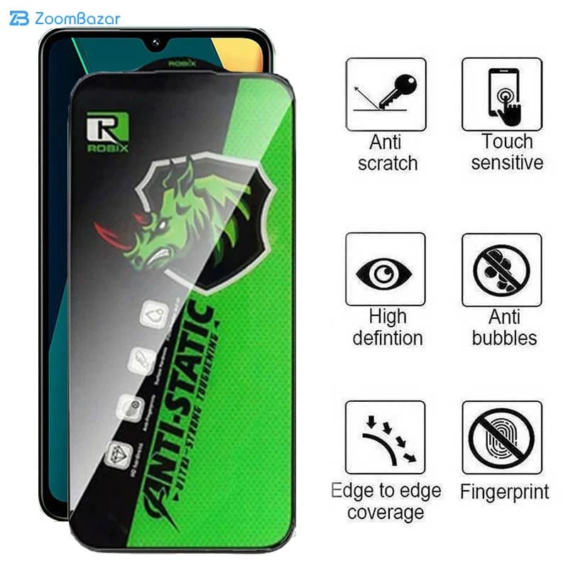 گلس اپیکوی مدل Rhino Robix مناسب برای گوشی موبایل شیائومی Poco C75 4G/5G /Redmi A4/A3 Pro — تصویر ۳