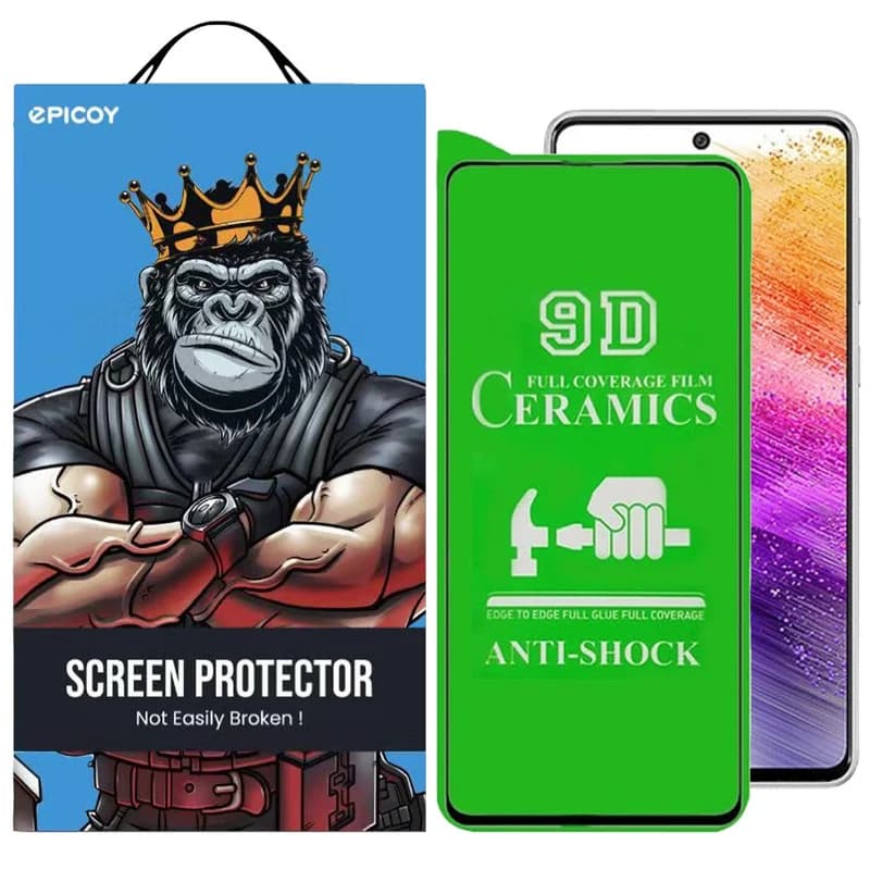 گلس سرامیکی اپیکوی مدل Ceramic unbreakable مناسب برای گوشی موبایل سامسونگ Galaxy A73 5G/A72 4G/5G /M53 5G/M52 / M51 / A71 /A81/A91 /M62/F62/S10 Lite/Note 10 Lite