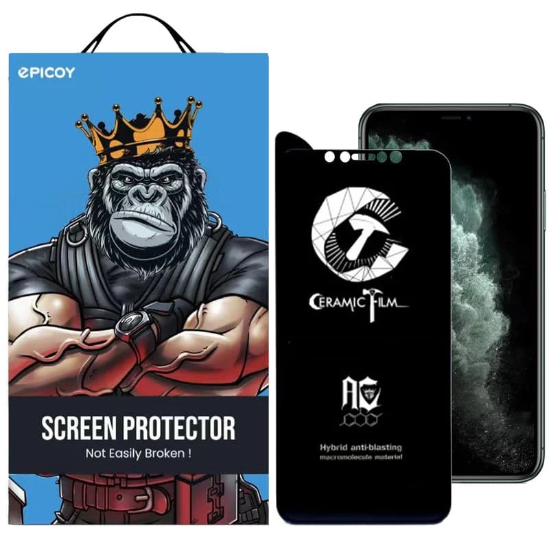 گلس مات اپیکوی مدل CR7-M مناسب برای گوشی موبایل اپل iPhone 11 Pro / XS / X