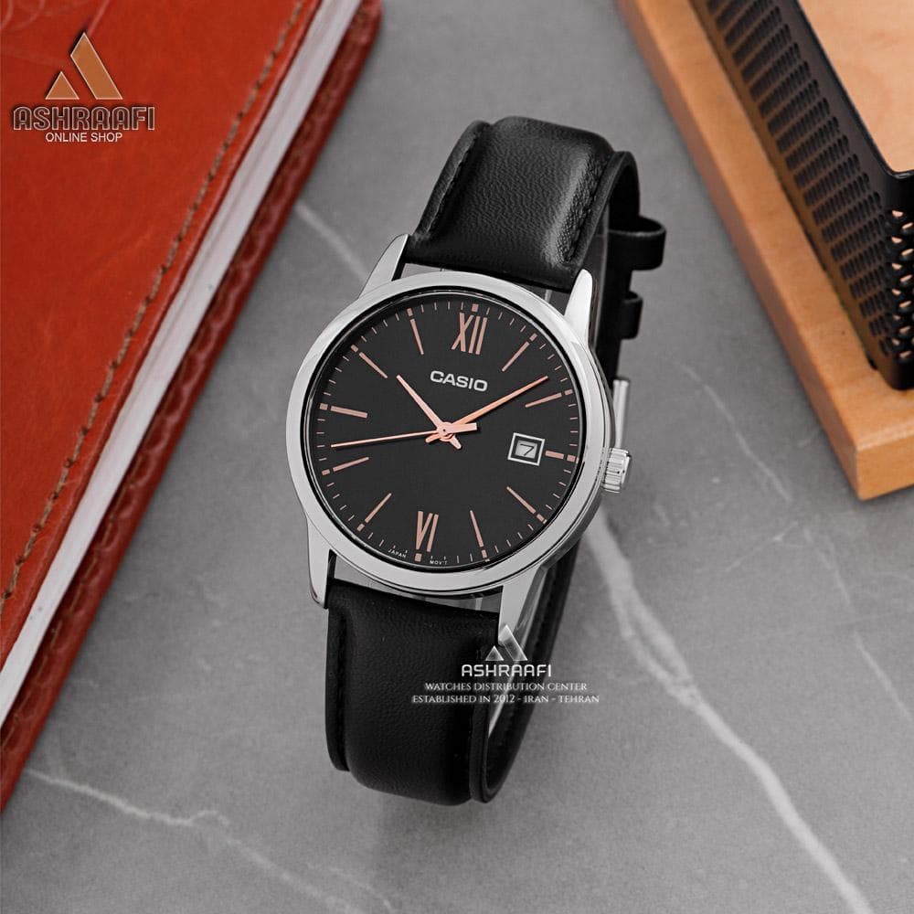 ساعت مردانه Casio MTP-V002L-1B3 — تصویر ۲