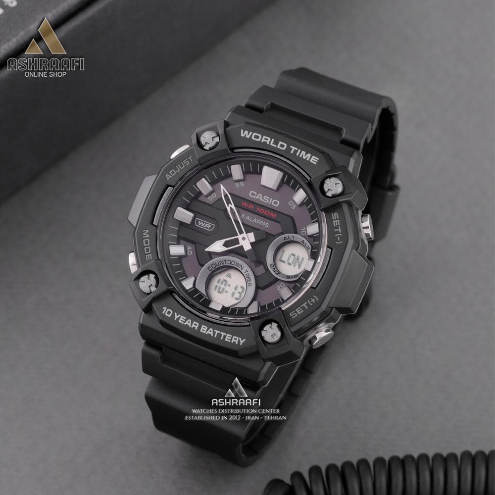 ساعت مردانه کاسیو Casio AEQ-120W-1AV — تصویر ۲