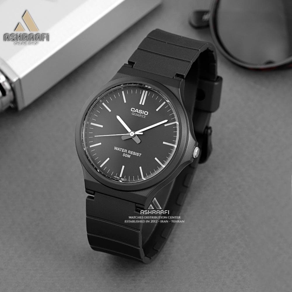 ساعت مشکی کاسیو Casio MW-240-1EV — تصویر ۲