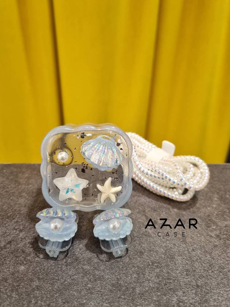 محافظ شارژر صدف و ستاره دریایی
