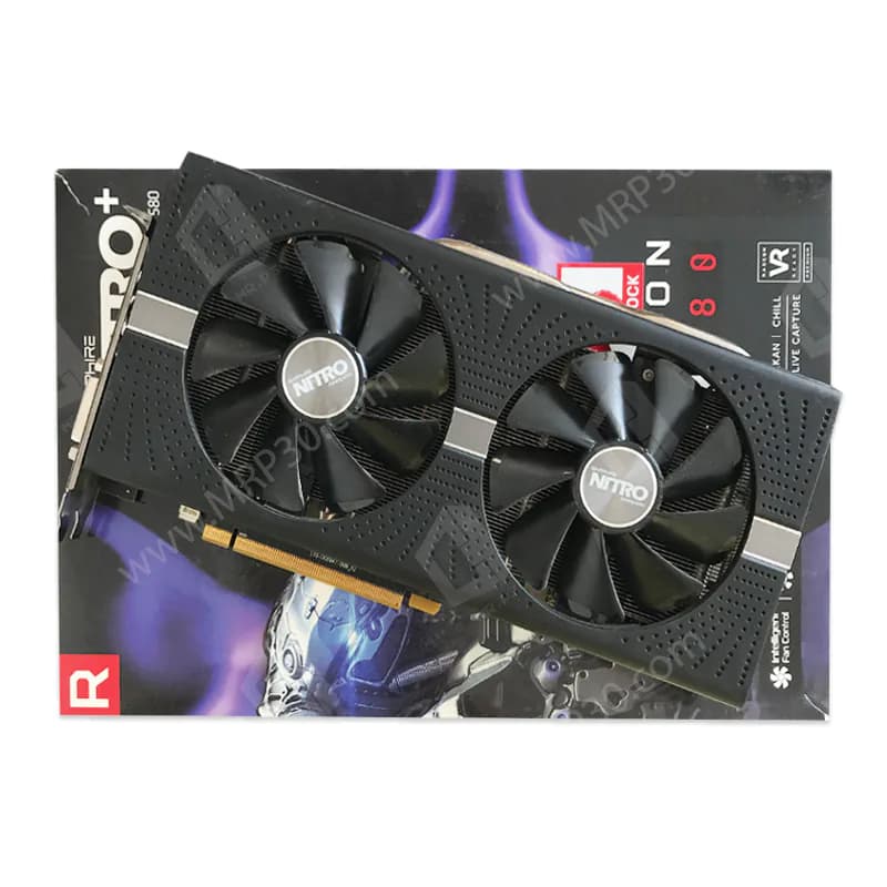 کارت گرافیک سافایر Sapphire Nitro Plus Rx 580 8G GDDR5 استوک